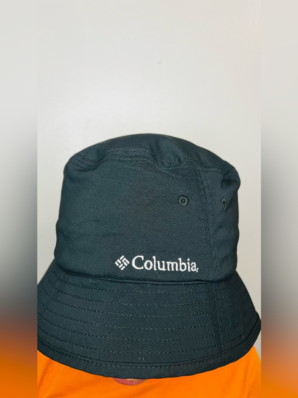 Columbia Dark Gray Outdoor Bucket Hat with White Logo